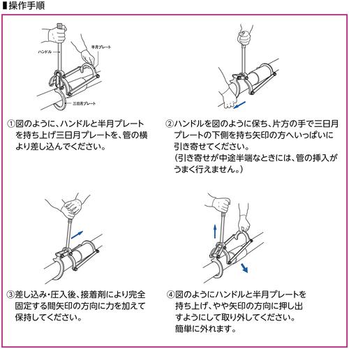 スーパーツール A8 スーパーパイラー(塩ビ管連結工具)適合パイプ呼び寸法:200 (1台)