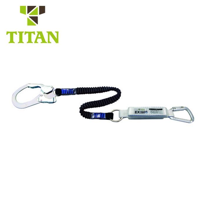 タイタン TITAN EX-zero 伸縮ストラップ式 TYPE-1 ランヤードブラック 