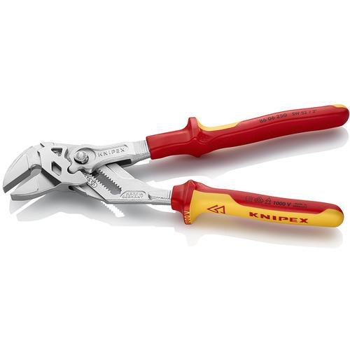 クニペックス　絶縁プライヤーレンチ　8606-250　未使用 KNIPEX（クニペックス） 8606-250 絶縁プライヤーレンチ 250mm (1丁