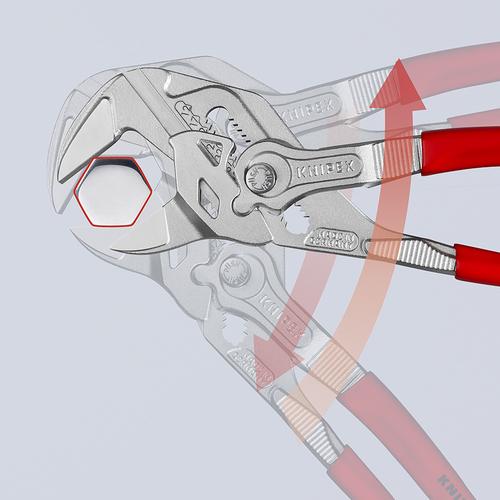 KNIPEX（クニペックス） 8606-250 絶縁プライヤーレンチ 250mm (1丁