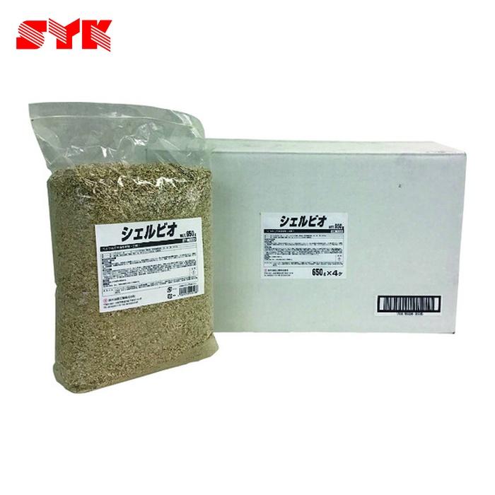 鈴木油脂工業 SYK 油吸着材 シェルビオ 650g (1袋) S-2926 : 工具