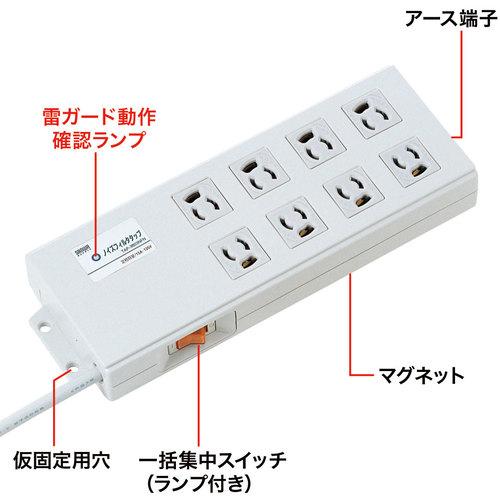 新品　サンワサプライ ノイズフィルタタップ TAP-3803NFN SANWA SUPPLY（サンワサプライ） TAP-3803NFN ノイズフィルタタップ (1