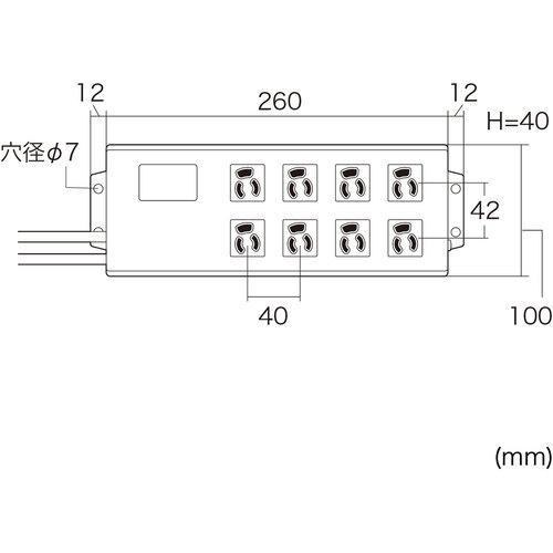 サンワサプライ TAP-3803NFN ノイズフィルタタップ (1本)_2