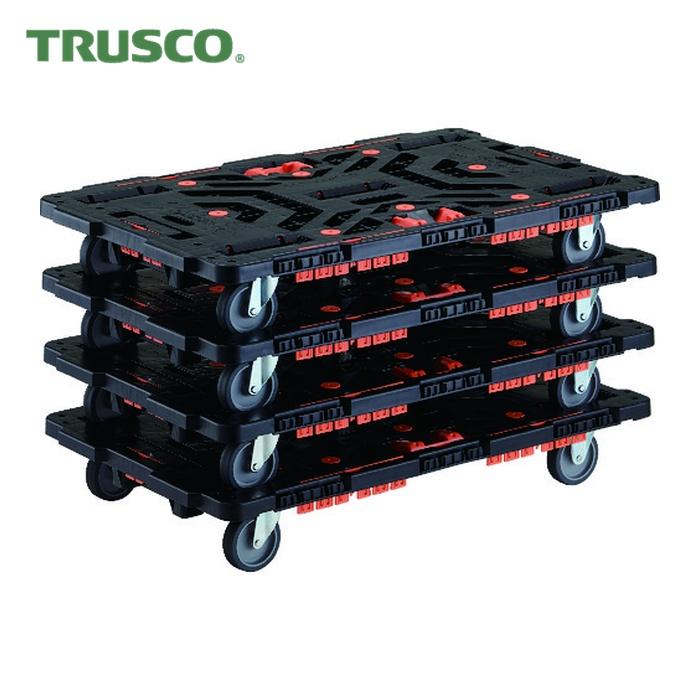 TRUSCO中山 トラスコ TRUSCO 連結式樹脂製平台車 ビートル 900X600 