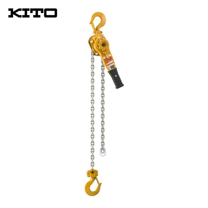 KITO（キトー） LB016 レバーブロック L5形 定格荷重1.6t 揚程1.5m 高 