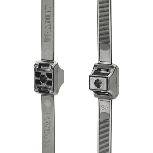 PANDUIT パンドウイット ダブルクランプ結束バンド 耐候性黒 長 PANDUIT パンドウイット ダブルクランプ結束バンド 耐候性黒 長