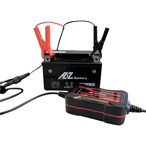 岡田商事 OKADA AZバッテリーチャージャー 全自動コンパクト充電器 12V