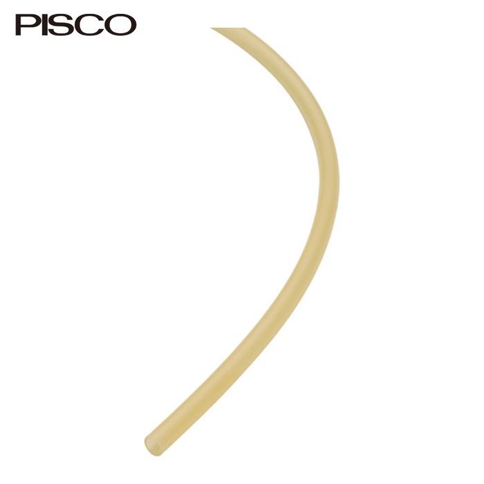 ■PISCO フッ素樹脂(PFA)チューブ クリアイエロー 12×10 5M〔品番:SFT12105CY〕【2517849:0】[店頭受取不可] PICOS（ピコス） 日本ピスコ PISCO フッ素樹脂（PFA）チューブ クリア