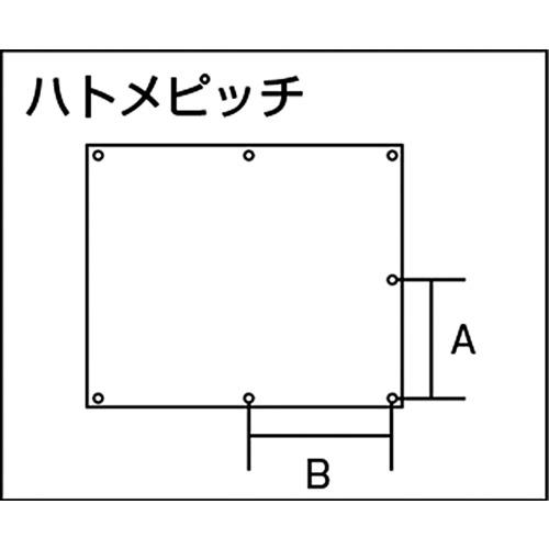 TRUSCO(トラスコ) 溶接遮光シートのみ 0.70TXW1970XH1970 緑 (1枚) A-7-GN｜kouguland｜03