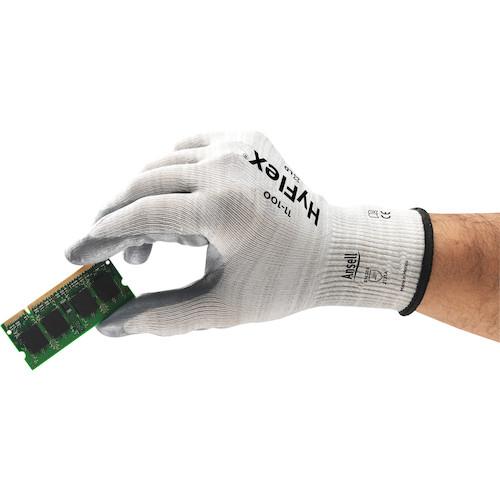 アンセル 静電気対策手袋 “ハイフレックス 11-100“ Mサイズ (1双) 品番：11-100-8｜kouguland｜02