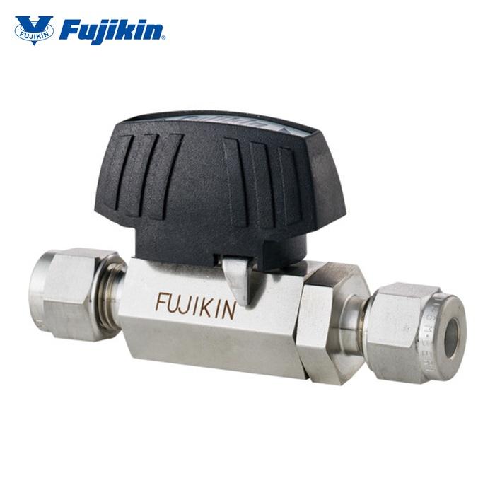フジキン Fujikin PUBV-94-12.7-V ステンレス鋼製3.92MPa V-Lok継手付 