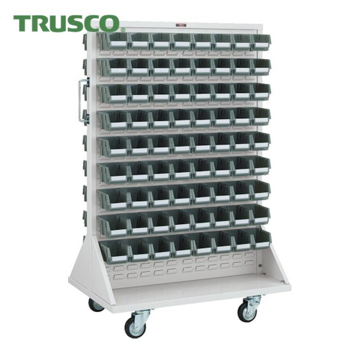 TRUSCO中山 トラスコ TRUSCO パネルコンテナラック 910X600XH1420 両面