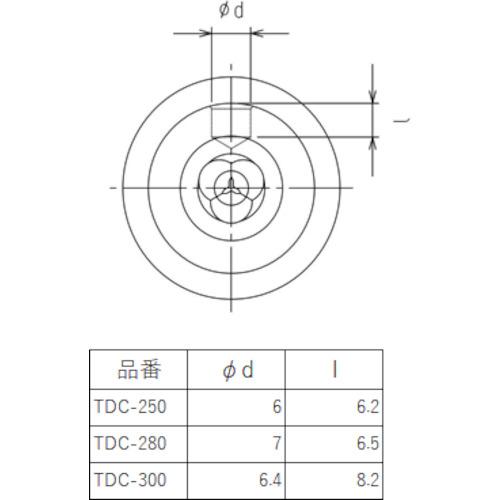 TRUSCO(トラスコ) ドリルチャック 10mm (1個) TDC-250｜kouguland｜02