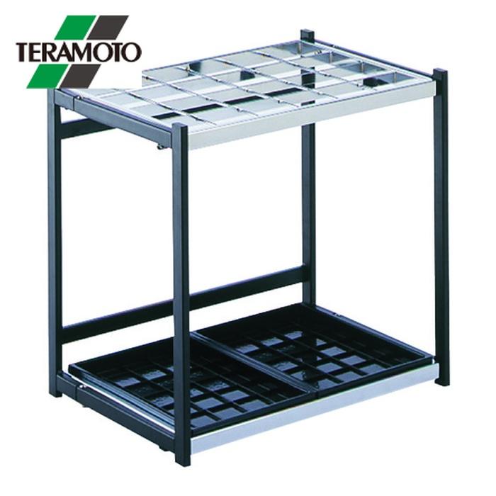テラモト（TERAMOTO） 折りたたみ式傘立A型(24本収納) (1台) UB-280