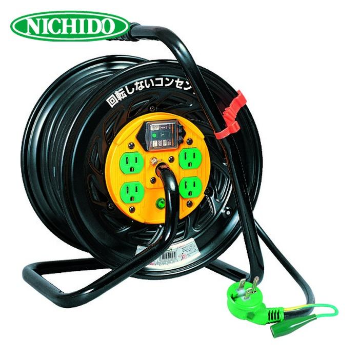 日動工業 NICHIDO TZ-EB34 電工ドラム マジックリール 100V アース漏電 
