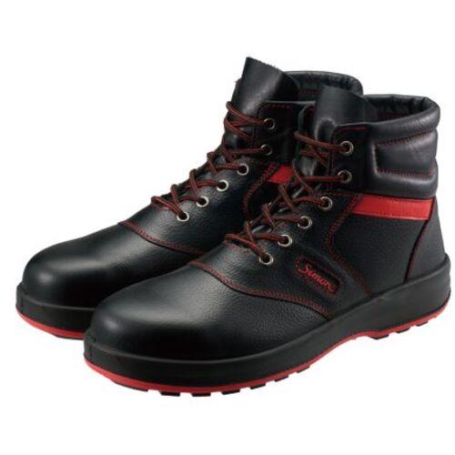 値下げしました。Simon SL2-2-R 安全靴 M 黒 シモン 安全靴 中編上 SL22-R 黒/赤 25.0cm (1足) SL22R-25 : 工具