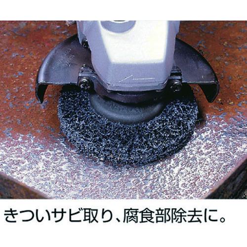 3M スリーエム CNS BEBERU BLA スコッチ・ブライト CNSベベルブラック 電動工具用 #120相当 (5個)の画像