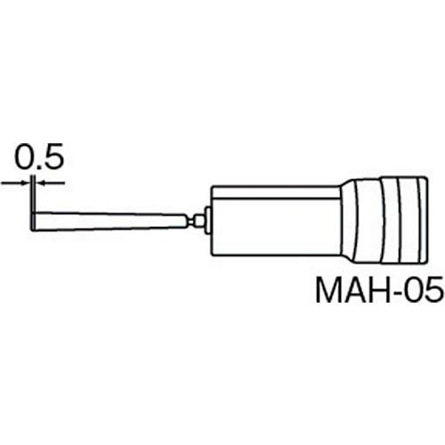 日東工器 MAH-05 マイクロエアーハンド(11272) (1台) : 工具ランド 