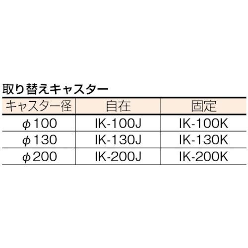 アイケー 302 プレス製運搬車 固定ハンドルタイプ 均等荷重300kg (1台