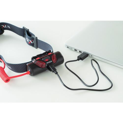 冨士灯器 ZEXUS LED ヘッドライト 充電式 ZX-R730 (1個) 品番：ZX-R730