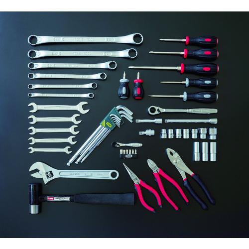 TONE（トネ） TSA3309 整備用工具セット TSA3309ツールセット レッド