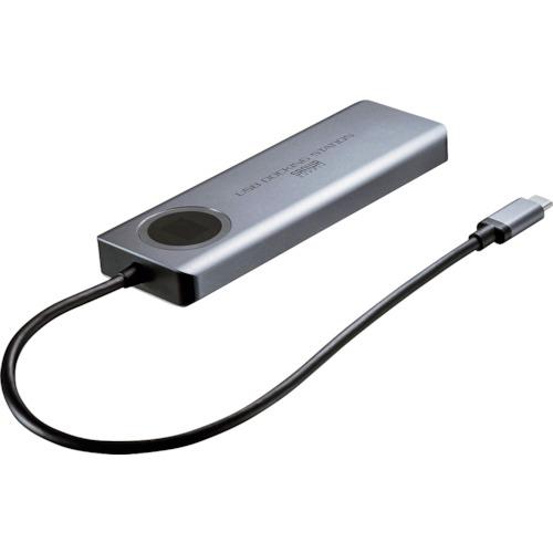 サンワサプライ USB-DKM1 USB3.2Gen2対応Type-Cドッキングステーション (1台)_1