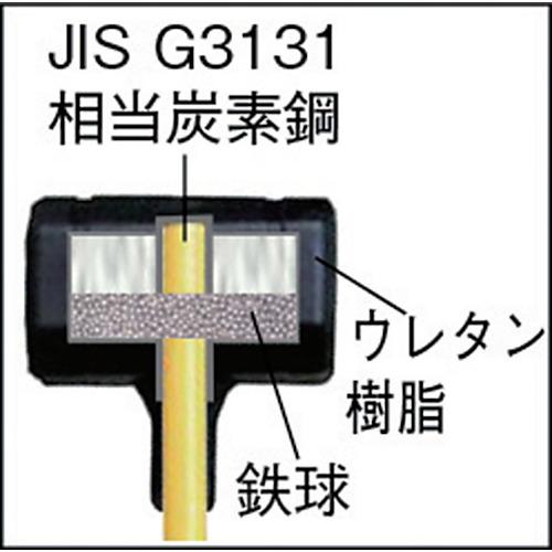 トラスコ TRUSCO ウレタンハンマー グラスファイバー柄 #10 (1本) TPU-10_1