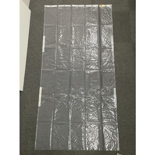 ユタカメイク シート 簡易間仕切り防炎・制電 2m×2m クリア (1枚) B