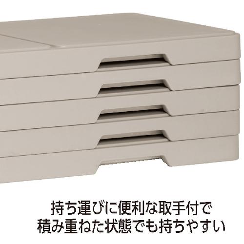 テラモト スタッキングブローベンチ1800グレー (1脚) BC-305-518-7_2