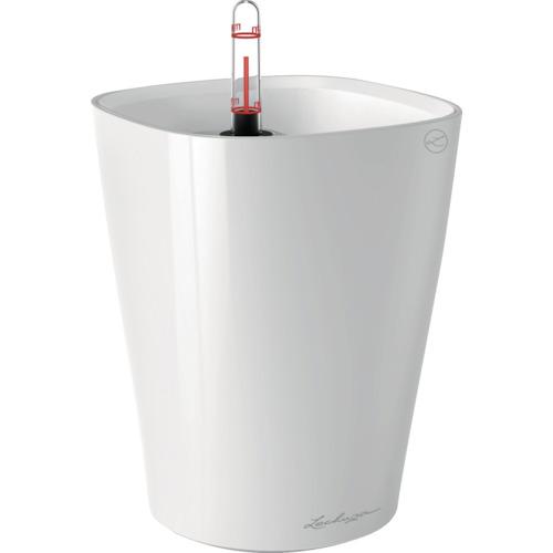 Lechuza 底面給水プランター デルティーニ 土容量1.2L ホワイト (1個