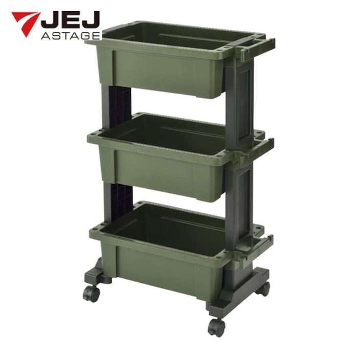【新品】アステージ TWB-490G ツールワゴン JEJアステージ ツールワゴンボックスTWB-490G (1台) TWB-490G : 工具