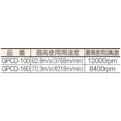 トラスコ TRUSCO GPクリーニングディスクφ160X22 (5個) GPCD-160の画像
