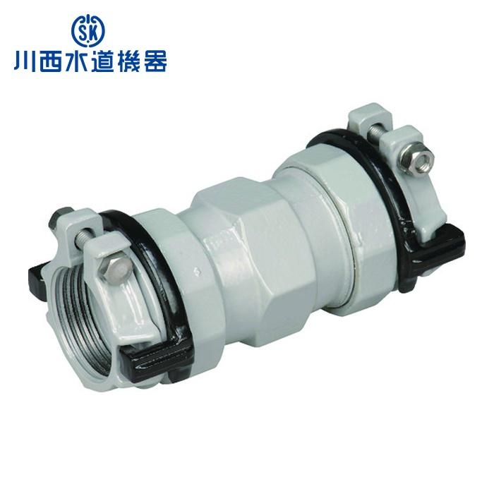 川西水道機器 SKカワニシ ポリエチレン管用継手 SKXソケットP40 (1個