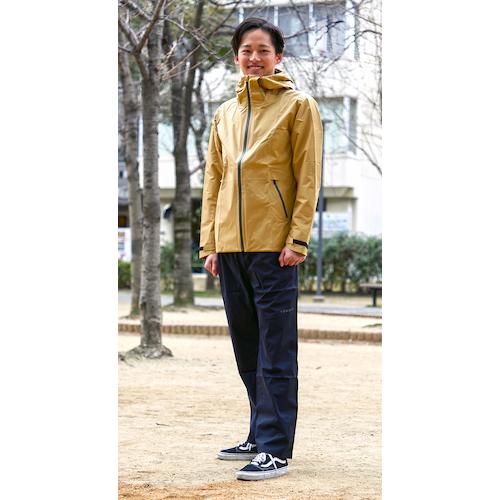 トラスコ 高耐候・軽量ストレッチレインウェア ネイビー M(1着 トラスコ 高耐候・軽量ストレッチレインウェア ネイビー M(1着