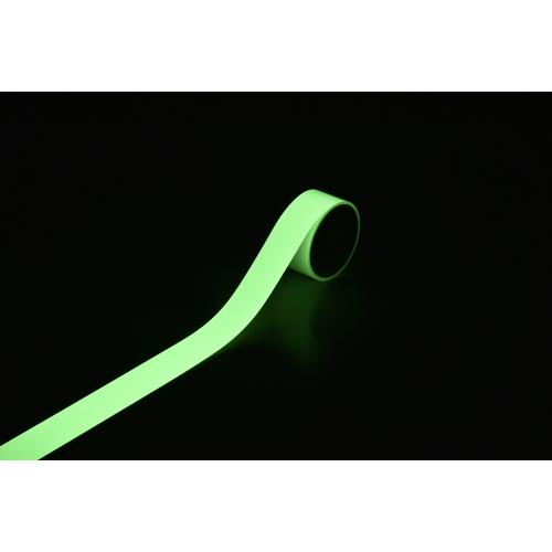 緑十字　高輝度蓄光テープ　FLA-501(蓄光テープ)　屋内用　(1巻)　50mm幅×10m　品番：072005　PET