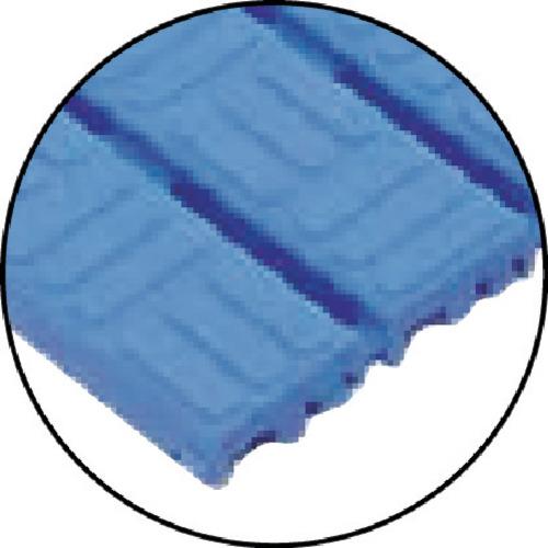 工具ランドショップTRUSCO(トラスコ)　巻取式スノコ　６００Ｘ６０００ｍｍ　（1巻）　ブルー　TR-60BL-N