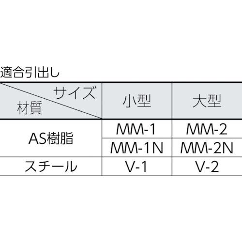 トラスコ TRUSCO 引出しユニット本体 W592XD307XH609 W (1台) MK-44SN-Wの画像