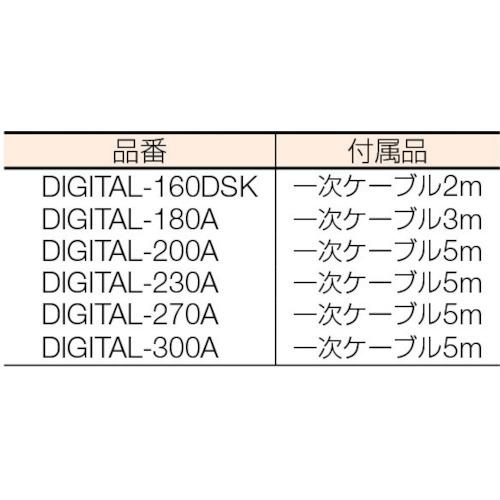 日動工業 NICHIDO DIGITAL-300A 直流溶接機 デジタルインバータ溶接機