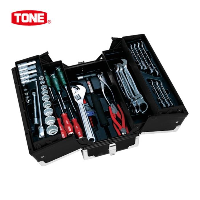 新品未使用 TONE トネ 整備用工具セット TSH430BK ツール 52点セット マットブラック 各種産業機械 整備 TONE（トネ） TSH430BK 整備用工具セット TSH430ツールセット 52点