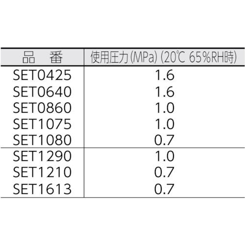 ピスコ　フッ素樹脂(FEP)チューブ　クリア　10×8mm　20M　(1巻)　品番：SET1080-20-C