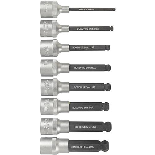 ボンダスジャパン ボンダス ソケット付ボールポイント・ビットセット PHBX8M BONDHUS ボンダス BONDHUS PHBX8M/S-2C ボールポイント ソケットビット