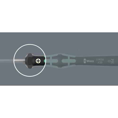 Wera（ヴェラ） 118022 2050 ミクロドライバー +0X60 (1本) : 工具