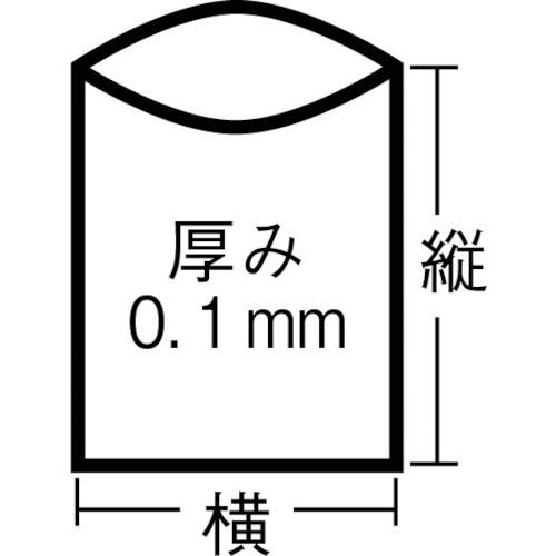 TRUSCO(トラスコ) 業務用ポリ袋0.1×90L 10枚入 (1袋) S-0090｜kouguland｜02