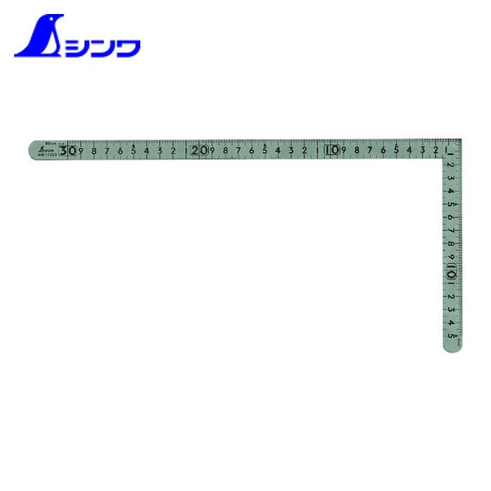 ⛄️ 確認ページ シンワ シンワ測定 12325 曲尺小型 平ステン30cm×15cm 表裏同目 (1本