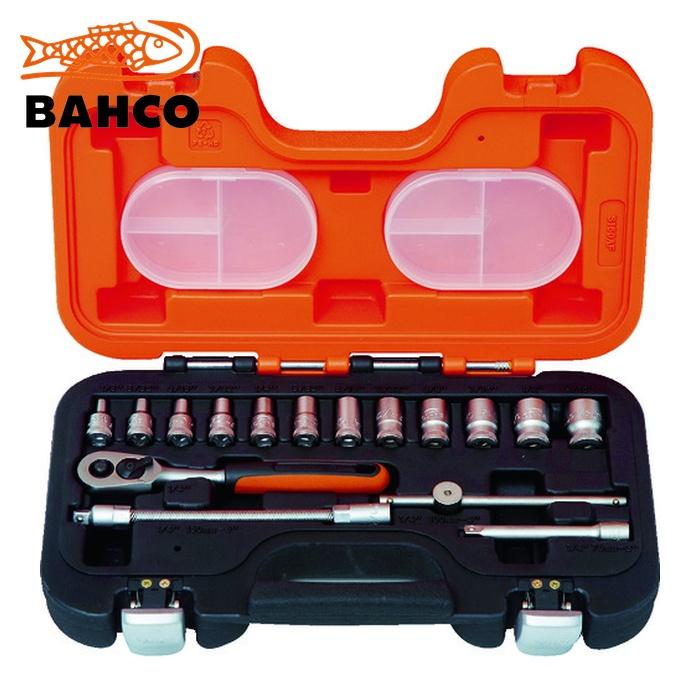 【新着商品】バーコ ソケットレンチセット S160AF 差込角:6.35mm 1 BAHCO（バーコ） BAHCO S160AF インチソケットセット 1/4 差込角6.35mm