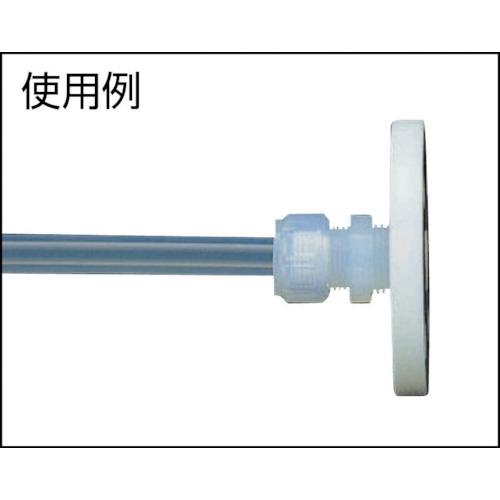 フロンケミカル NR1405-009 フッ素樹脂(PTFE)フランジ 15A×5K×RC1/2 (1個)_1