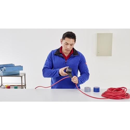 tesa テサ 電気絶縁用ビニールテープ (10巻入) 19mm×20m 白 (10巻入