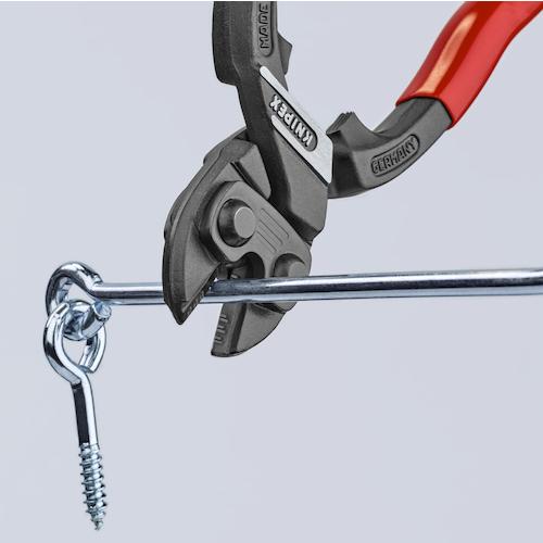 KNIPEX クニペックス 7132-200 200mm ミニクリッパー リセス付 コンフォートハンドル(スプリング付) (1丁)_4