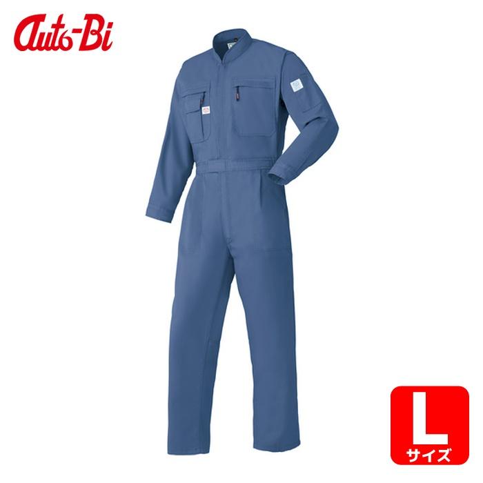 AUTO-BI ツナギ服5750-101ブルー-B3L 山田辰 保護具 作業服 つなぎ服(代引不可)【送料無料】 山田辰 AUTO-BI 作業服 つなぎ服5750-101ブルー-L (1着) 品番：5750