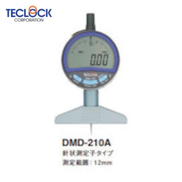 テクロック TECLOCK DMD-210A デジタルデプスゲージ 測定範囲12mm (1個 